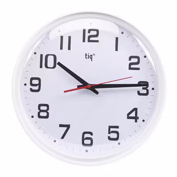 Tiq Väggklocka helt i plast 34,8 cm - F6265R7