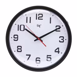 Tiq Väggklocka helt i plast, 34,8 cm - F6265R1