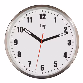 Tiq Väggklocka med ram i aluminium, 60 cm - D05J23