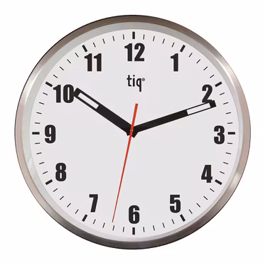 Tiq Väggklocka med ram i aluminium, 60 cm - D05J23
