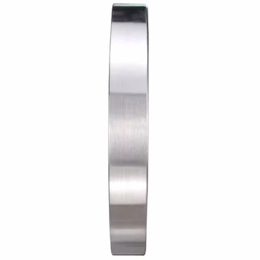 Tiq Väggklocka med ram i aluminium, Radiokontrollerad, 38 cm - C9803NRCS