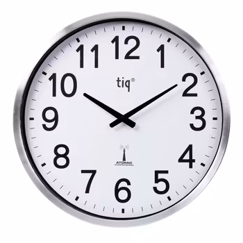 Tiq Väggklocka för inom - och utomhusbruk, Radiokontrollerad, 50 cm - EL500RC