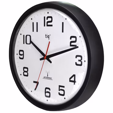 Tiq Väggklocka helt i plast, Radiokontrollerad, 34,8 cm - F6265R1RC