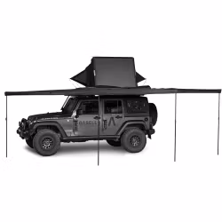 GASELL 270 XL awning with LED & rain legs
