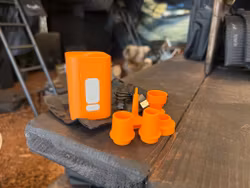 GASELL batteridrevet luftpumpe med USB-C