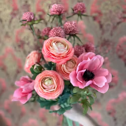Anemon rosa 43 cm
