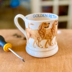 Mugg Emma Bridgewater ”Golden retriever”