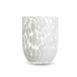 Glas ”Messy” vit Byon