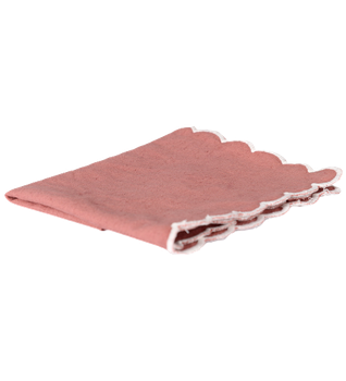 Servett bomull rosa