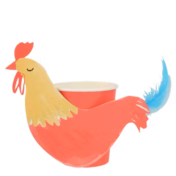 8-pack pappersmugg Tupp