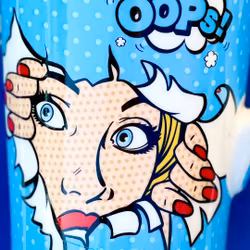 Jumbokopp ”Pop art” 60 cl