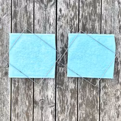 Ventilationsfilter RDKG planfilter med ram 99-14 originalfilter