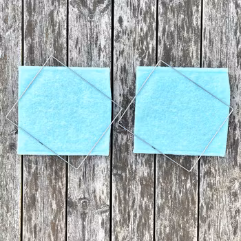 Ventilationsfilter RDKG planfilter med ram 99-14 originalfilter