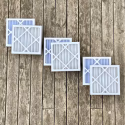 Ventilationsfilter 3-pack RDAR/RDAS (RDAZ-10) ekofilter