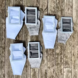 Ventilationsfilter 3-pack RT 250S-EC/RT 400S-EC ekofilter