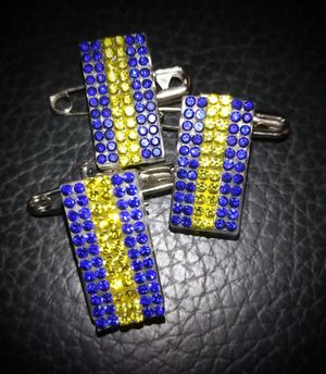 Nummerlappshållare Glitter