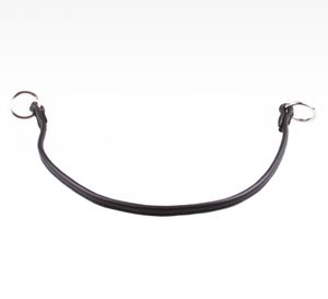 Skinnhalsband Rundsytt med ringar