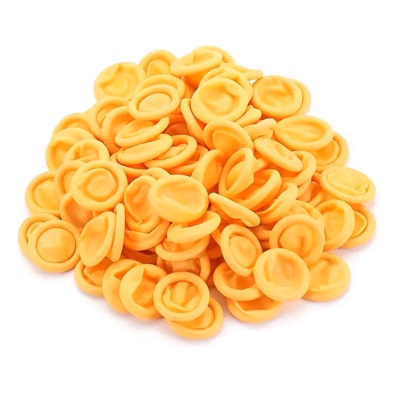 Fingerkondom - snygga färger 40-pack