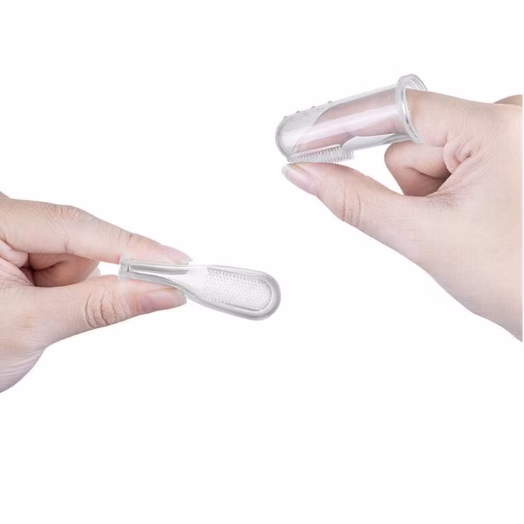 Fingertandborste med Etui