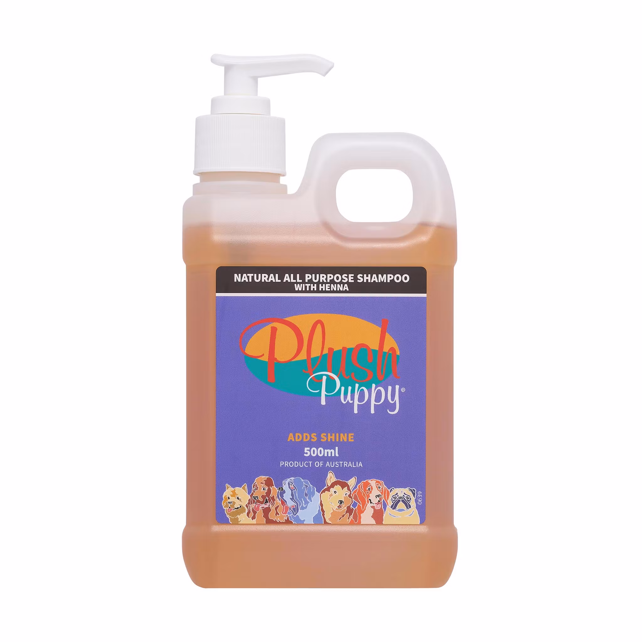 Plush Puppy Natural All Purpose Shampoo with Henna
