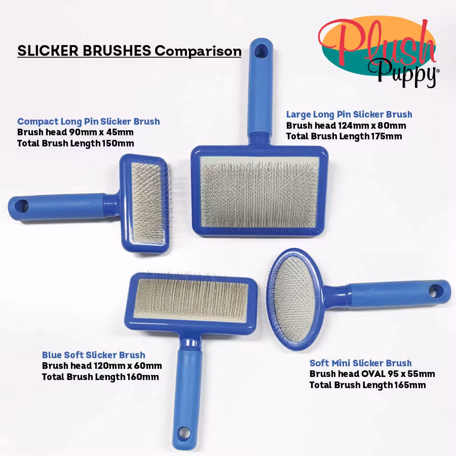 Plush Puppy Soft Slicker Brush