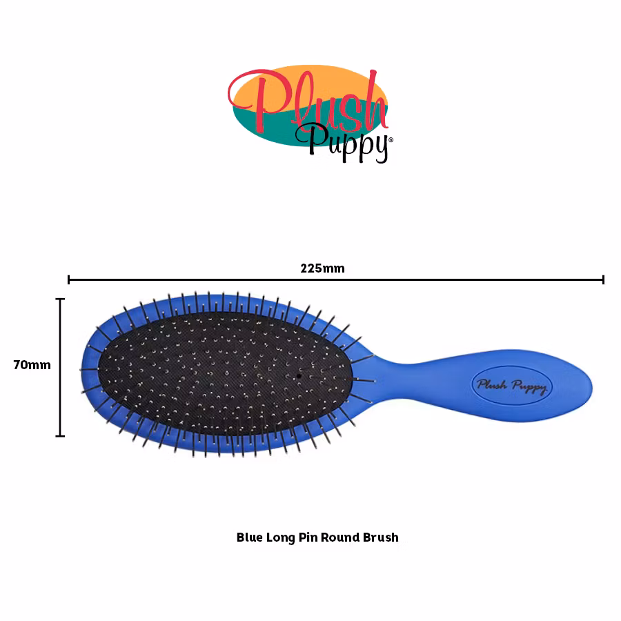 Plush Puppy Long Pin Round Tip Brush