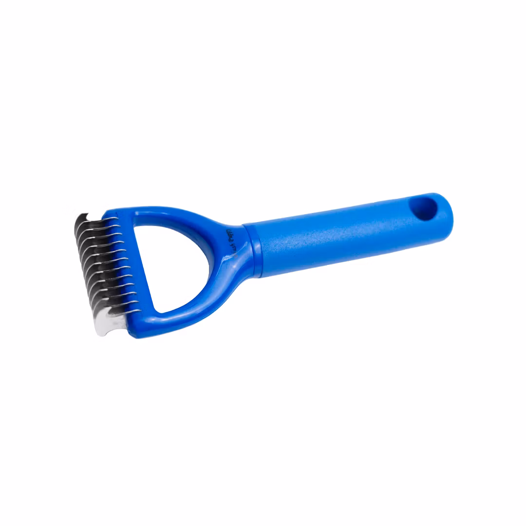 Plush Puppy Shed Assist Rake