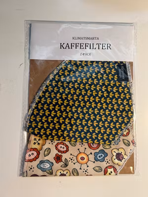 Kaffefilter 2-pack  - Blomma/Löv