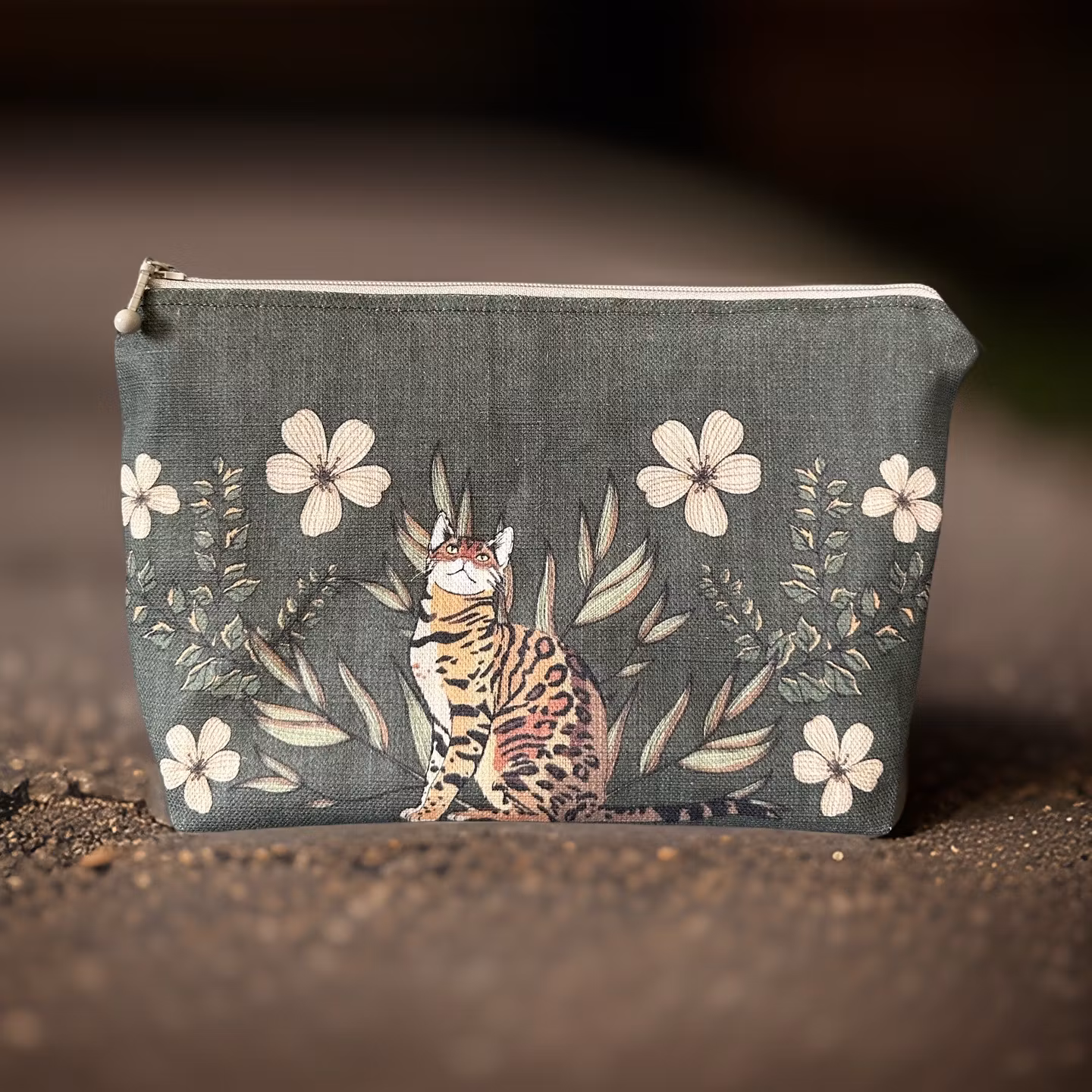 Necessär cat diamond créme (L)