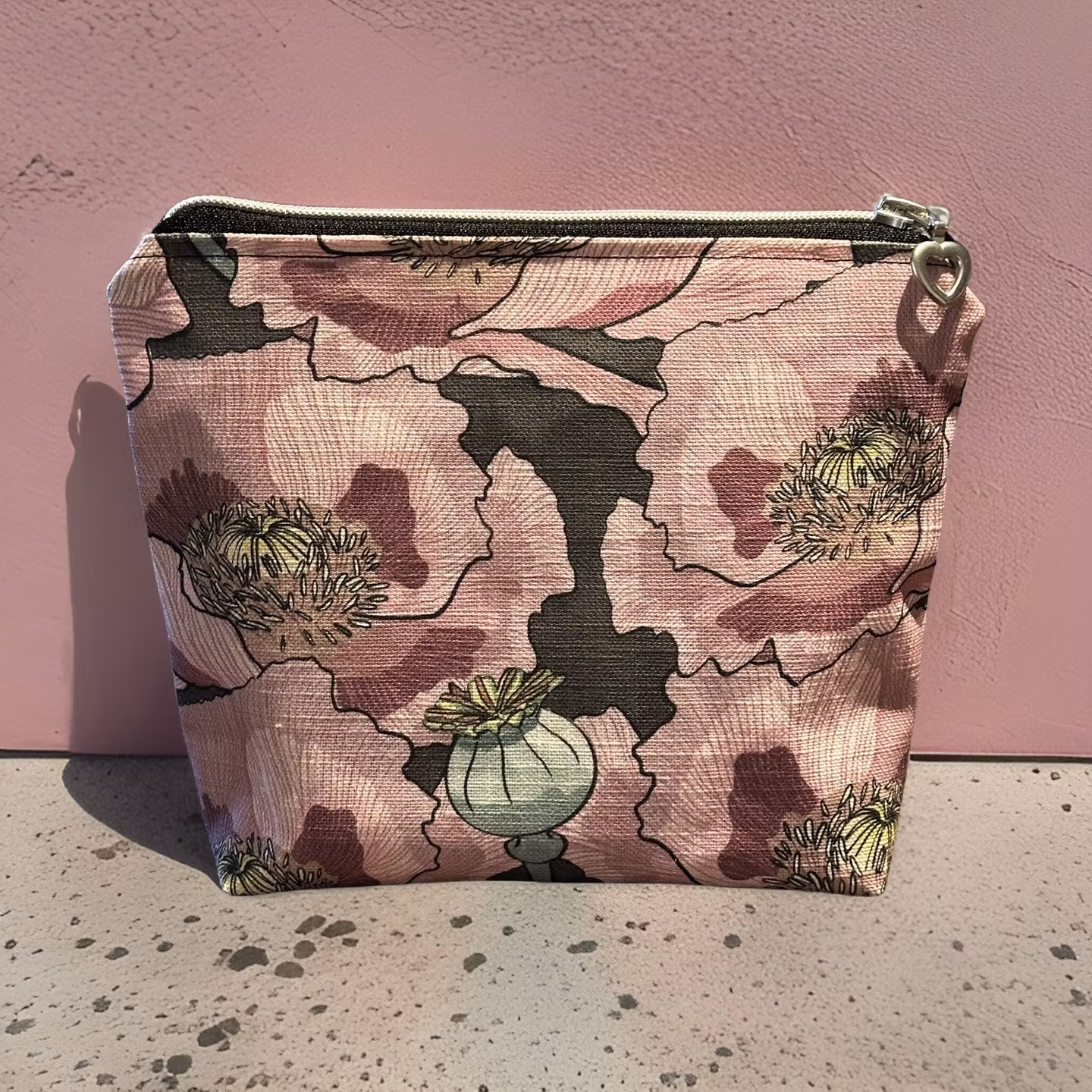 Necessär Vallmo silverheart (M/L)
