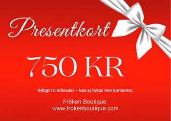 Presentkort 750 kr