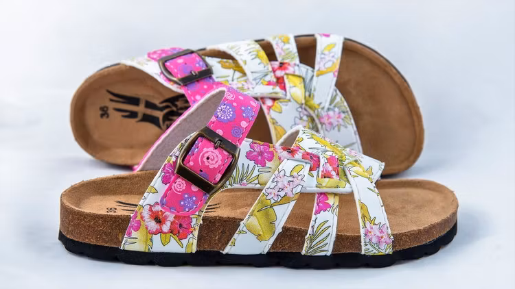 KS129 Pink/White