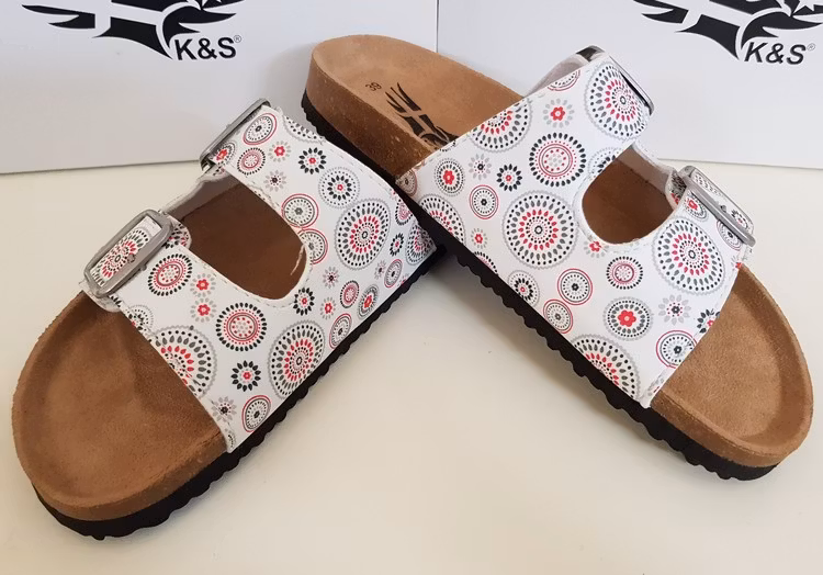 KS208 Red/White Flowers