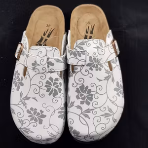 KS116S  Silver Flowers