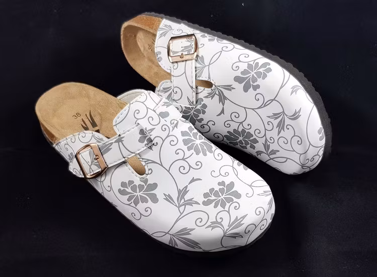 KS116S  Silver Flowers