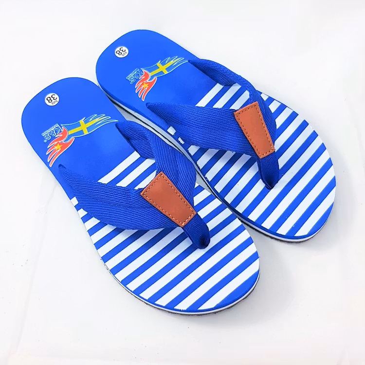 KS191 Flip-flop Blue/White stripes