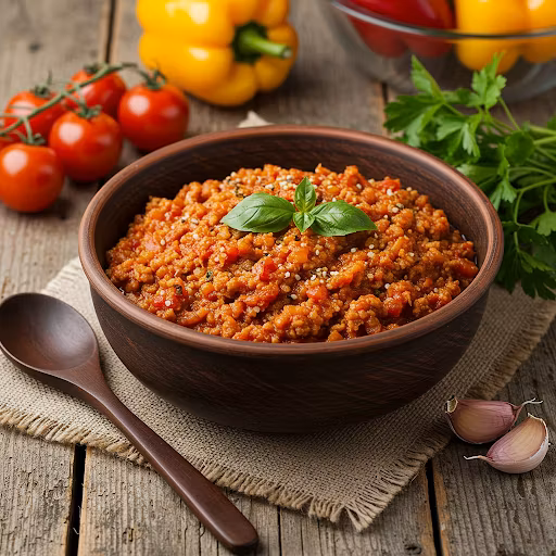 Recept på Vegetarisk Köttfärssås
