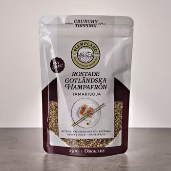 Rostade Gotländska Hampafrön – Tamarisoja (Oskalade)