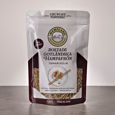 Rostade Gotländska Hampafrön – Tamarisoja (Oskalade)