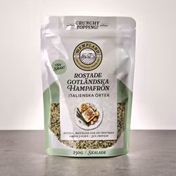 Rostade Gotländska Hampafrön - Italienska örter (Skalade)