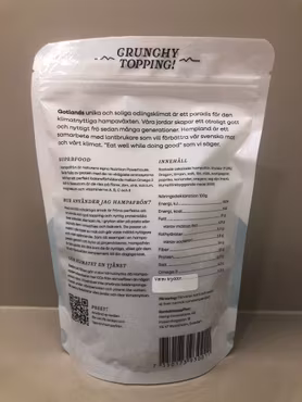 Rostade Gotländska Hampafrön - Italienska örter (Oskalade)