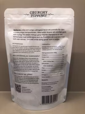Rostade Gotländska Hampafrön – Tamarisoja (Oskalade)