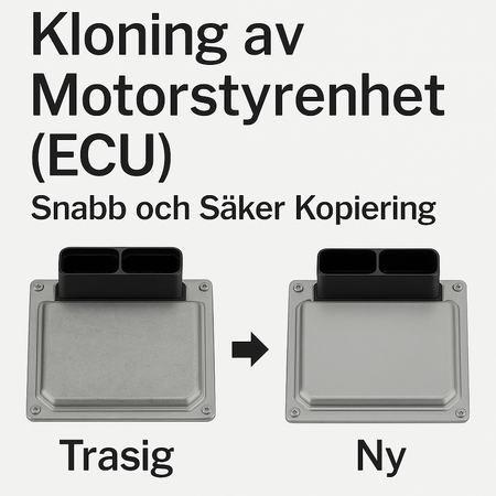 Kloning av ECU (Motorstyrenhet) – Kopiering av styrenhet för bil