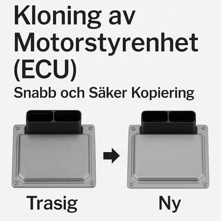 Kloning av ECU (Motorstyrenhet) – Kopiering av styrenhet för bil