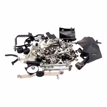 HONDA CB125F 2016 SKRUESETT, CHASSIS GODT OG BLANDET