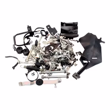 HONDA CB125F 2016 SKRUESETT, CHASSIS GODT OG BLANDET