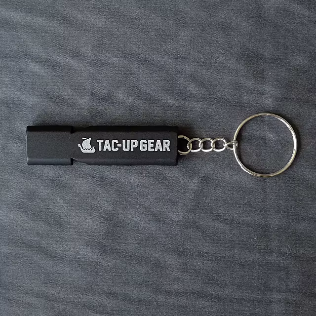 Whistle EDC Black from TAC-UP GEAR