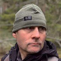 Beanie Merino Wool Green