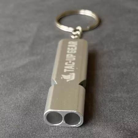 EDC Whistle Silver