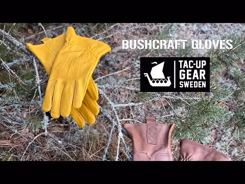 Bushcraft Leather Glove Brown